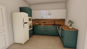 vizualizace Kuchyně truhlářství Limita Furniture 34