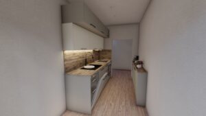 vizualizace Kuchyně truhlářství Limita Furniture 35